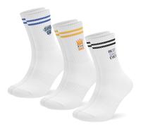 Zuimei 3 Pack Dad Socks for Father’s Day Cotton Rich Sock for Men Novelty Birthday Gifts with BEST/KING/SUPER DAD