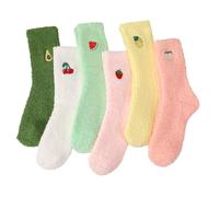 Zuimei 6 Pairs Fluffy Socks Womens, Bed Socks for Women