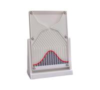 Zuiquity Galton Board Experiment Model, Interactive Probability Teaching Aid, Desktop Ornament, Tress-Relief, Enhance Learning(Size:red)