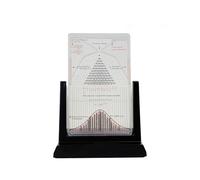 Zuiquity Galton Board Experiment Model, Normal Distribution Mathematical Model, Probability Teaching Demonstration, Highly Intuitive(Size:12.2 * 9 * 4.3in)