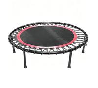 Zuiquity Rebounder Trampoline for Adults, 550LBS Silent Fitness Rebounder, Space-Saving Indoor Exercise Trampoline for Home Gym Workout(Color:red)