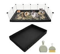 Zuisfau Guinea Pig Cage Liner, Waterproof Base for Midwest 2x4, 124x64cm