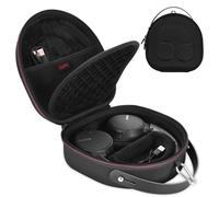 ZUJFPL EVA Hard Case Compatible with JBL Tune 710BT / 720BT / 770NC, and Sony WH-CH710N/WH-CH720N/WH-CH702N Noise Canceling Wireless Headphones, Premium Travel Protective Storage Bag - Black