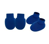 ZUJIABAO 1 Set Infant Cotton Mittens Anti Scratch Hand Covers Soft & Breathable Gloves & Socks For 0-6 Months Boys Girls Newborns Mittens
