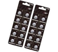 ZUJIABAO 10/20-Count AG10 Coin Batteries Leakproof Design Coin Battery Stable Power 1.5V For Household Gadgets Remotes Leak Proof