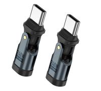 ZUJIABAO 480Mbps 240W Fast Speed Charging USB C Adapter 180° Adjustable Design Suitable For Quick Device Powering E MARK Chip USB C Adapter Safe Charging