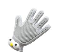 ZUJIABAO Double Sided Silicone Pet Grooming Glove for Efficient Hair Removal and Relaxing Massage on Cats and Dogs Cats Shedding