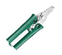 ZUJIABAO Electrician Grade 16 In 1 Wire Stripper Voltages Testing Function High Hardness Stainless Steel Construction Noninsulated Electrical Stripping Pliers