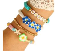 ZUJIABAO Elegant Starfishes and Plumeria Accessory Designed for Comfort and Durability Suitable for Any Occasion