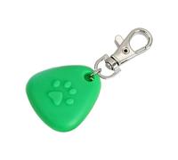 ZUJIABAO Glowing Silicone Triangle Pet Light for Nighttime Dog Walking Featuring Waterproof and Extended Battery Life Clip on