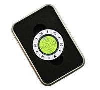 ZUJIABAO Golfs Putt Green Reader with Iron Box Greens Reading Tool Detachable Levels Reading Golfs Hat Clip Marker Easy Install Golf Putt Green Reader with Iron Box