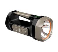 ZUJIABAO Marine Multiple Power Flashlight Solar Hand Crank USB Recharges Side Light 4000mAh Long Run Time Waterproof Survival Multiple Power Sources Flashlight Hiking