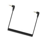 ZUJIABAO MultiInterface 2.5mm To C1/C 3/N1/N3/S1/S 2 Spring Coiled Flashing PC Syncing Cord For Photographers Enhances Durability Spring Coil PC Syncing Cable