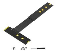 ZUJIABAO PCIE4.0 NVME Solid Disk Adapter Cable 41CM Total Length Supports All Form Factors 2230 To 2280 Disks No External Power Solid Disk Extension Cable