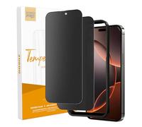 ZUKDO 2 Pack for iPhone 16 Pro 6.3" Matte Privacy Screen Protector Anti-glare Anti-spy Tempered Glass Film Anti-fingerprint Easy Installation