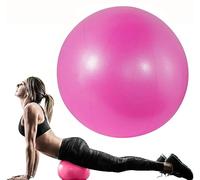 zukent Yoga Ball Mini Pilates Ball Soft Pilates Ball Exercise Ball Physiotherapy Anti-Slip Swiss Ball Fitness Bender for Yoga, Pilates, Balance, Exercise, Fitness - Pink