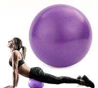 zukent Yoga Ball Mini Pilates Ball Soft Pilates Ball Exercise Ball Physiotherapy Anti-Slip Swiss Ball Fitness Bender for Yoga, Pilates, Balance, Exercise, Fitness - Purple
