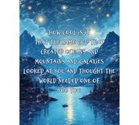 ZUKIY How Cool It Is, a Faithful Peaks - 8x10 Inch Christian Mountain Wall Art - Unframed Inspirational Print for Boy Nursery Decor - Religious Wall Art for Kids Room - Baby Nursery Adventure
