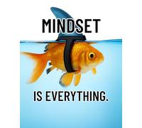 ZUKIY Mindset Is Everything Wall Art - Motivational Posters for Women - Inspirational Wall Decor for Bedroom Office Classroom - 8x10 Unframed Print - Modern Boho Christian Poster Neutral Aesthetic