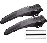ZUKKA 2 PCS Bike Fender Set [20-29 Inch ]-MTB Universal Mudguard Front and Rear Mud Guard Fenders Mountain Road Bike Fenders Bike Wing Cycling Accessories for Bikes