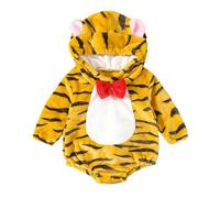 Zukmuk Newborn Infant Baby Unisex Halloween Outfit Fuzzy Warm Animal Halloween Romper Baby Halloween Blue Monster Romper Halloween Caterpillar Costume (Standard, 9-12 Months, MULTI)