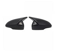 ZUKPHBWYWK Black Side Wing Mirror Caps For F&ORD MONDEO MK5 2014-2019 Car Wing Mirror Covers(1 set Carbon pattern)