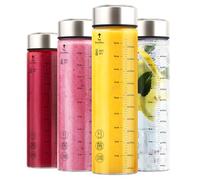 Zukro 20 oz Glass Juicing Bottle, 4 Pack