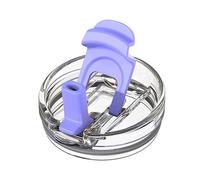 Zukro Replacement Lid for Yeti 30oz/35oz/42oz Rambler Tumbler, Press Fit | Competible with Reduce/Swig Life Mega 40 oz tumbler, Fit for 3.75in/9.52cm Mouth Open, LeakProof Flip Straw & Spout,Lavender