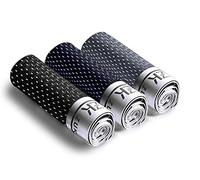 ZUKULIFE Mens Ice Silk Boxer Mesh Brief (Pack of 3 - M)