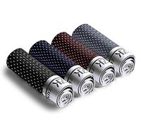 ZUKULIFE Mens Ice Silk Boxer Mesh Brief (Pack of 4 - M)