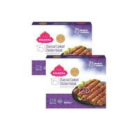 Zulekha's 15 Charcoal Cooked Chicken Kebab 900g Authentic Grilled Taste Ready to Cook Pack of 2