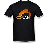 zulian Men's Conan Christopher O'Brien T Shirt Black S