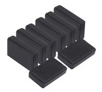 Zulkit 8Pcs Project Boxes ABS Plastic Electrical Project Case Power Junction Box Black 2.28 x 1.38 x 0.59 inch (58 x 35 x 15 mm)