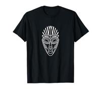 Zulu African Mask Outsider African Tribal Art T-Shirt