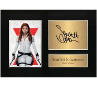Zulu Image Black Widow Autograph Scarlett Johansson The Avengers | Autograph Inspired A4 Printed Photo Reproduction Print Picture Display No49