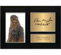 Zulu Image Chewbacca | Star Wars | Peter Mayhew | Autograph A4 Printed Photo Reproduction Print Picture Display No40, Black