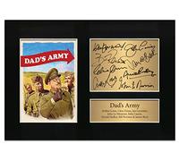 Zulu Image DADS ARMY Cast Signed Dad's Army Memorabilia A4 Printed Autograph Photo Reproduction Print Picture Display No99, Black