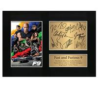 Zulu Image Fast & Furious 9 Movie Cast Signed | Autograph A4 Printed Photo Reproduction Print Picture Display No64, Black