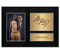 Zulu Image Kobe Bryant Basketball Player Signed A4 Printed Autograph Photo Reproduction Print Picture Display No21
