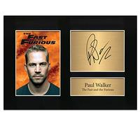 Zulu Image Paul Walker Fast & Furious Movie Signed | Autograph A4 Printed Photo Reproduction Print Picture Display No66
