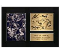 Zulu Image Sons of Anarchy Cast Signed | Autograph A4 Printed Photo Reproduction Print Picture Display No67, Black