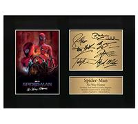 Zulu Image Spider-Man No Way Home Spiderman Spider Man Signed A4 Printed Autograph Photo Reproduction Print Picture Display No81,Black