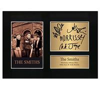 Zulu Image The Smiths Morrissey Johnny Marr | Autograph A4 Printed Photo Reproduction Print Picture Display No61, Black