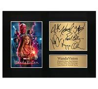 Zulu Image WandaVision Cast Signed Autograph| A4 Printed Photo Reproduction Print Signed Poster Photo Print TV Show Season Series Picture Display No74