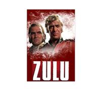 Zulu Movie Poster Canvas Poster Wall Art Decor Print Picture Paintings for Living Room Bedroom Decoration 20x30inch(50x75cm)