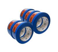 Zulu Precision Masking Tape for Painters 50mm x 50m - Multi Surface Outdoor Blue Adhesive Tape for Painting, DIY, Decorating - UV Heat Resistant, Waterproof - Up to 6mth Removal | (5 Pack)