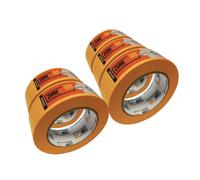 Zulu Precision Outdoor/indoor Yellow Painters Masking Tape - 38mm X 50M (2-6 Months), 5 Pack