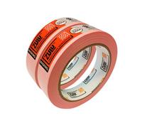 Zulu Precision Sensitive Indoor Pink Painters Masking Tape - 25mm X 50M (14 Days), 2 Pack