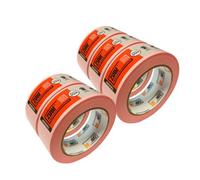 Zulu Precision Sensitive Indoor Pink Painters Masking Tape 38mm x 50m - Multi Surface Low Tack Clean Edges for All Paints - DIY, Painting, Decorating with up to 14 days Removal | (5 Pack)