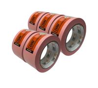 Zulu Precision Sensitive Indoor Pink Painters Masking Tape 50mm x 50m - Multi Surface Low Tack Clean Edges for All Paints - DIY, Painting, Decorating with up to 14 days Removal | (5 Pack)